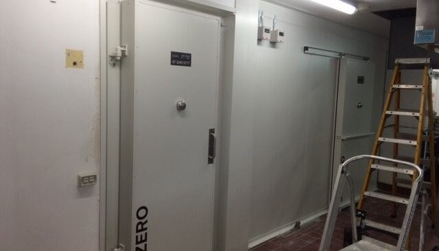 Subzero Projects demolitions team demolishing cold room in Kingscliff, New South Wales