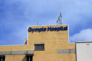 Cold room being constructed at Gympie hospital in Queensland